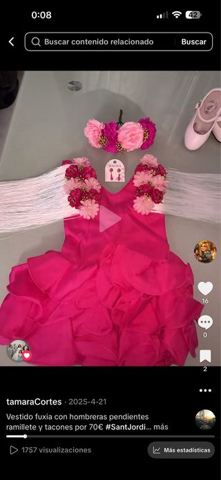 Vestido flamenca LOW COST