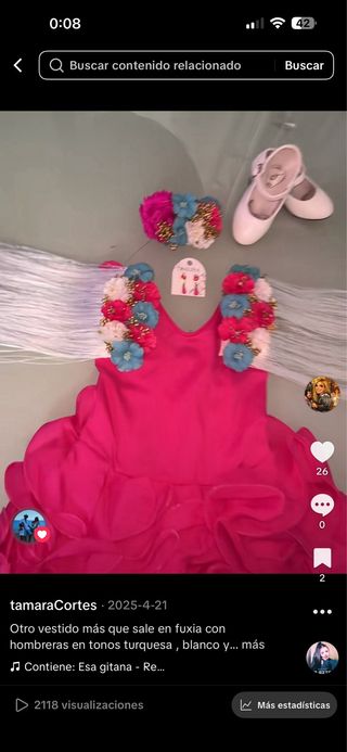 Vestido flamenca LOW COST