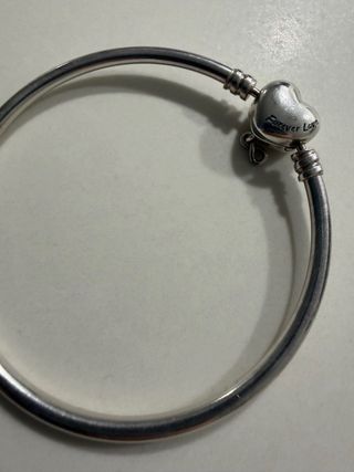 Pulsera Pandora Corazón Plata
