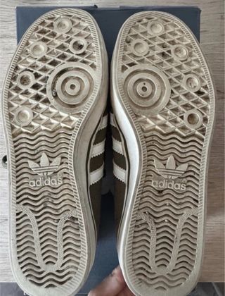 Zapatillas Adidas Verde y Blanco