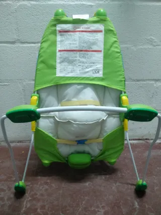 Bouncer Tiny Love Gymini con vibrador relajante.