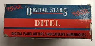 Voltímetro Digital Ditel 0-200VDC