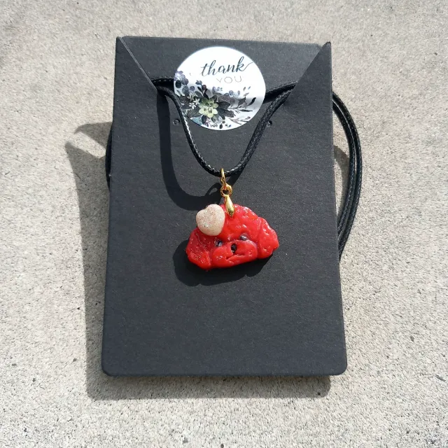 3x2 Conjuntos de pendientes y colgantes de perro