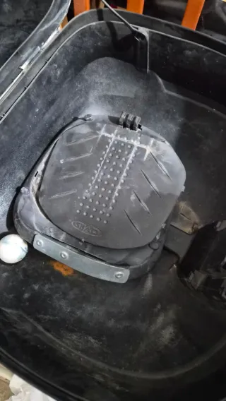 Baúl Top Case Moto Blanco