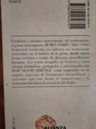 Veronica Y Otros Cuentos Fantasticos - Rubén Dario