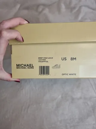 ✨ Michael Kors White Sneakers – NEW / Unworn ✨