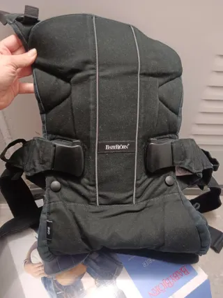 Mochila Portabebés BabyBjörn ONE Negra