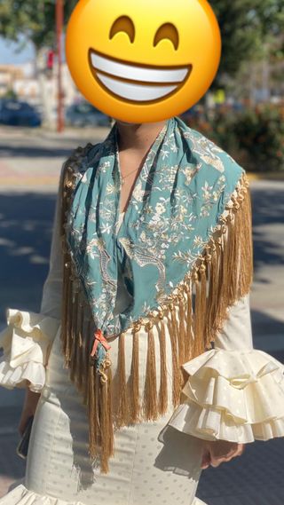 Mantón de flamenca