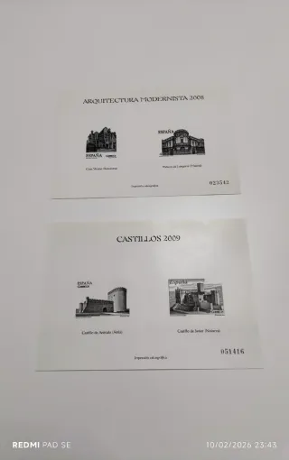 Filatelia Pruebas Especiales ( 15 unidades)