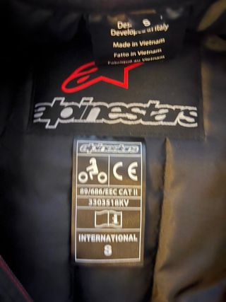 Chaqueta Moto Alpinestars Negra