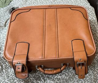 Maleta Vintage Marrón Decorativa