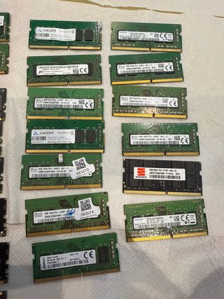 Lote 13x RAM 8GB DDR4 Portátil
