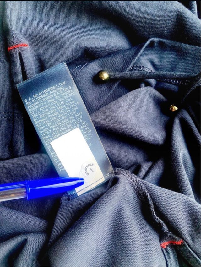 Vestido Tommy Hilfiger Azul Marino