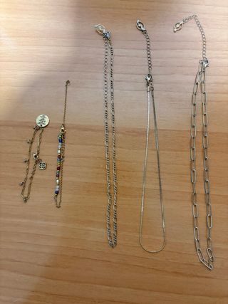 Reloj Geneva Hombre + Collar Cruz Plata y pulsera