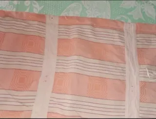 Cubresomier y funda almohada antiguos