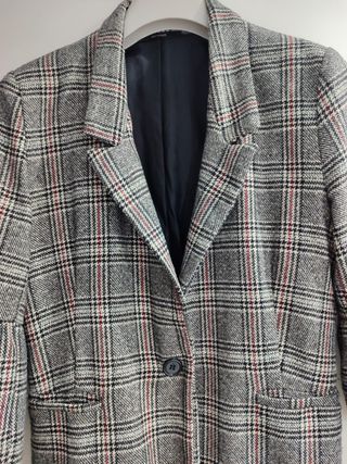 Americana cuadros mujer