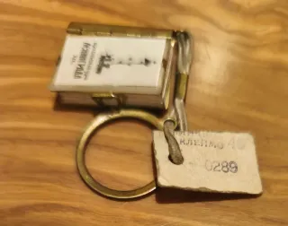 Llavero vintage URSS - pieza rara( muy pocas )