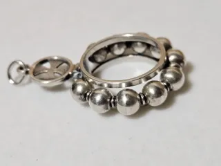 Anillo Decenario Plata Ley Vintage