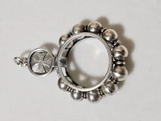 Anillo Decenario Plata Ley Vintage