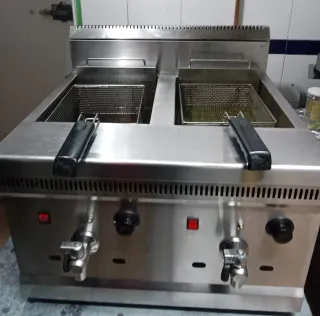 Freidora de gas profesional