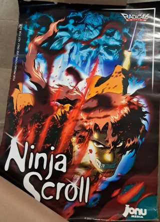 Póster Anime El Misterioso Joki Ninja Scroll