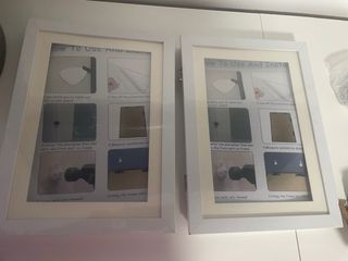 Marco de fotos blanco