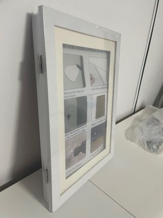 Marco de fotos blanco