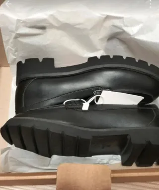 Mocasines Mango negros talla 36 sin estrenar