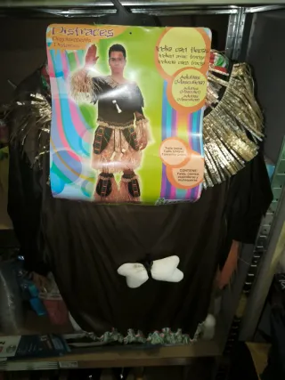 Disfraz Indígena Hombre Talla Única