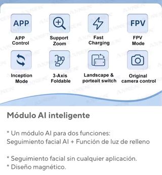 Estabilizador de Gimbal de 3 Ejes