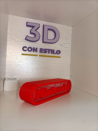 Letrero Nintendo 3D Flotante