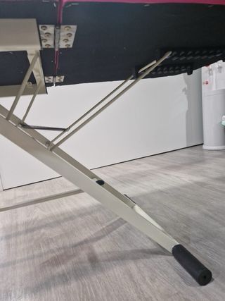 Camilla rosa para tratamientos