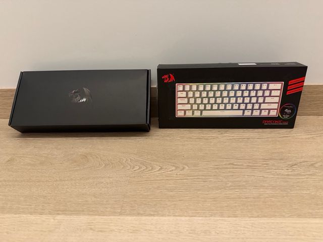 Teclado Gaming Redragon Dragonic Pro Blanco