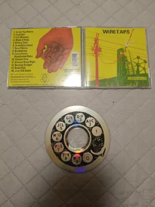 WIRETAPS - Recording cd (rock garage)