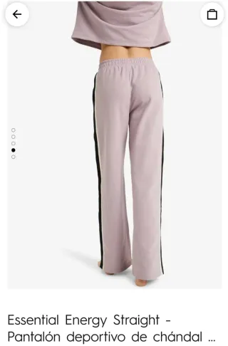 Pantalón chándal Roxy morado