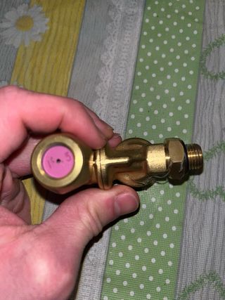 16Raccordo doppio ottone 1,5 e1,2 per atomizzatori