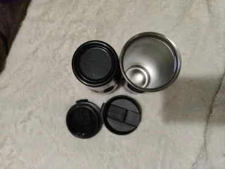 2 Vasos Térmicos Porsche Negros