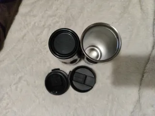 2 Vasos Térmicos Porsche Negros