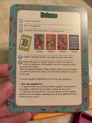Juego de mesa Batamo Djeco