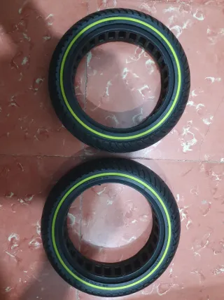 Ruedas patinete eléctrico sin cámara (2 unidades)