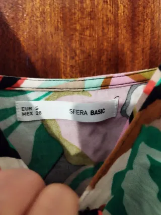 Vestido largo estampado verano