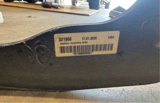 Refuerzo/Escalón trasero VW Crafter