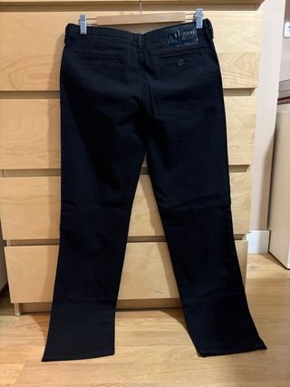 Pantalones Armani Negros Mujer