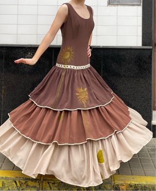Traje de Flamenca Talla 34/36 con etiqueta