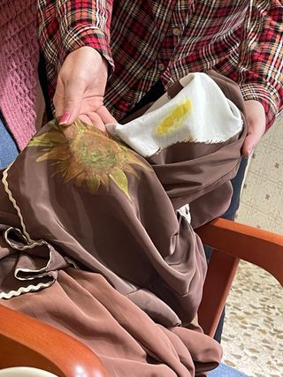 Traje de Flamenca Talla 34/36 con etiqueta