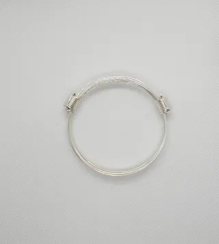 Pulsera Nudos Corredizos 9 Hilos Plata 925