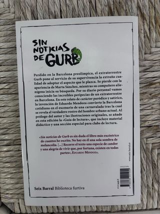 Sin noticias de Gurb - Guía de lectura