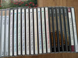 Lote CD música clásica 3 colecciones completas