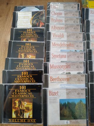 Lote CD música clásica 3 colecciones completas