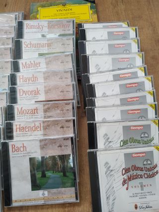 Lote CD música clásica 3 colecciones completas